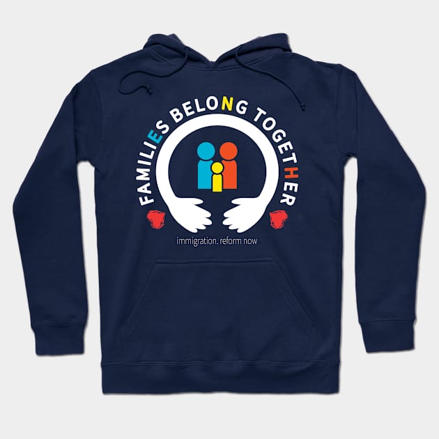 Stop Separating Families Families Belong Together Hoodie by lisalizarb